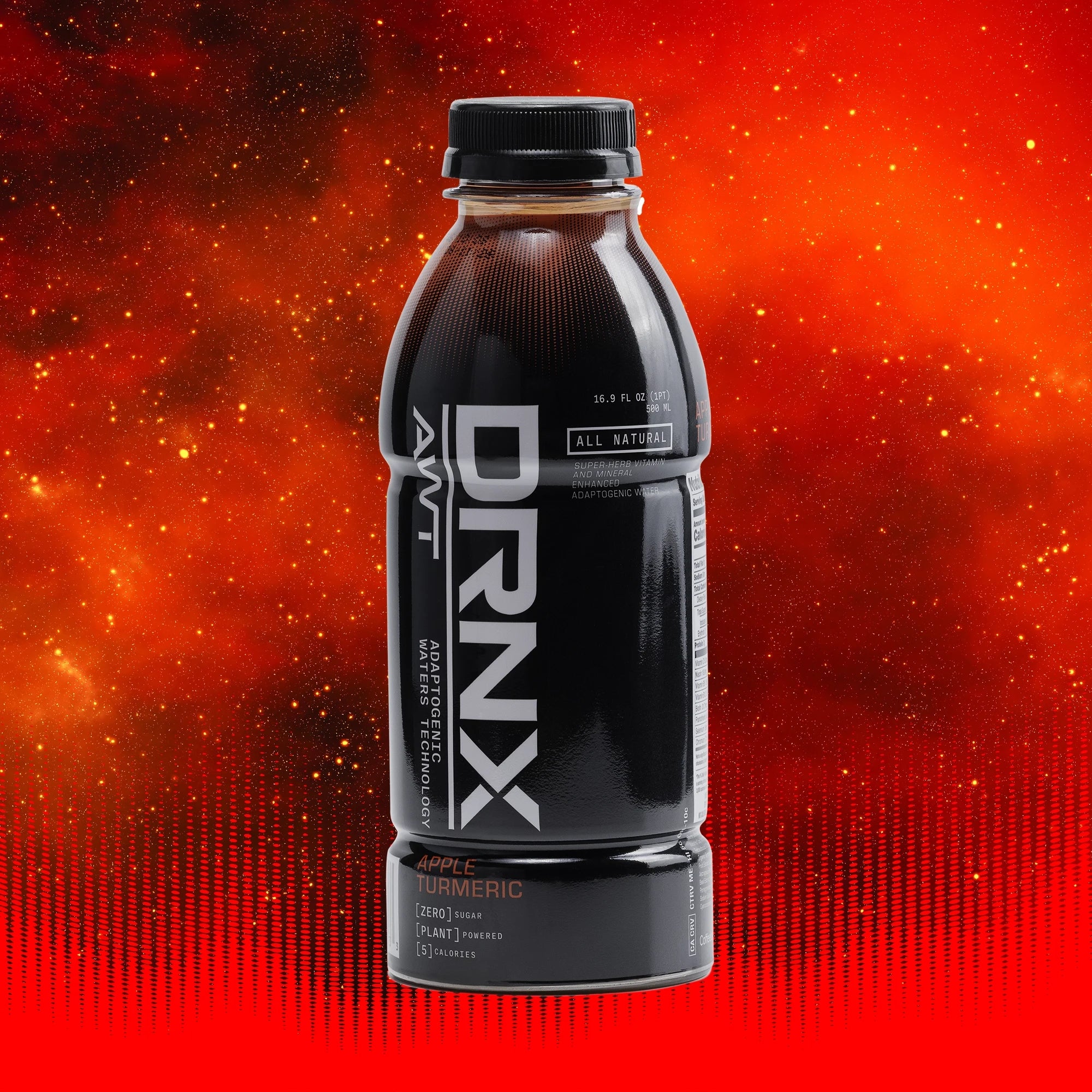 DRNX Adaptogenic Water - Apple Turmeric - 12 Case